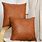 Leather Couch Pillows