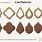 Leather Earring Templates Printable