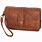 Leather Wristlets for Women