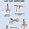 Leg Exercises at Gym