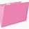 Legal Size Hanging File Folders Pink