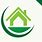 Light Green Home Logo