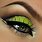 Lime Green Eyeshadow