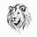 Lion Head Tattoo Outline