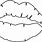 Lips Outline PNG