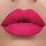 Lips with Pink Lipstick