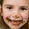 Little Girl Chocolate Face
