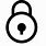 Lock Symbol Transparent