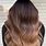 Long Brown Ombre Hair