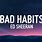 Lyrics to Bad Habits