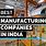 Manufacturing Companies in India