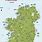 Map of Ireland Tourist Spots