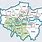 Map of South West London