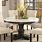 Marble Round Dining Room Table