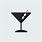 Martini Glass Icon