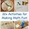 Math Learning Activities