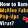 McAfee Popup Removal