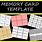 Memory Card Presentation Template