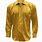 Men's Gold Dress Shirt