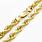 Men's Gold Rope Chain