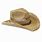 Men's Straw Cowboy Hat