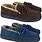 Men's Suede Moccasin Slippers