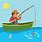 Men Fishing Boat Clip Art