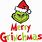 Merry Christmas Grinch Clip Art