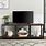Metal and Wood TV Stand