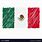 Mexican Flag Illustration