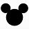 Mickey Mouse Black Face