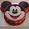 Mickey Mouse Head Cake