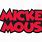 Mickey Mouse Logo Font