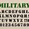 Military Block Font