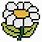 Minecraft Flower Pixel Art Grid