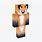 Minecraft Fox Skin Template