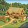 Minecraft House with Farm