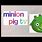 Minion Pig TV Logo