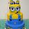 Minion Theme Cake