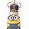 Minion with Crown