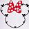 Minnie Mouse Mickey Head