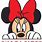 Minnie Mouse Name Sticker