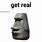 Moai Emoji iOS
