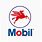 Mobil Oil Company Logo
