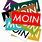 Moin Moin Sticker