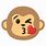 Monkey Emoji Kiss