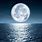 Moon Night Ocean