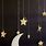 Moon and Star Decorations