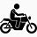 Motorcycle Riding Icon