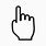 Mouse Click Finger Icon